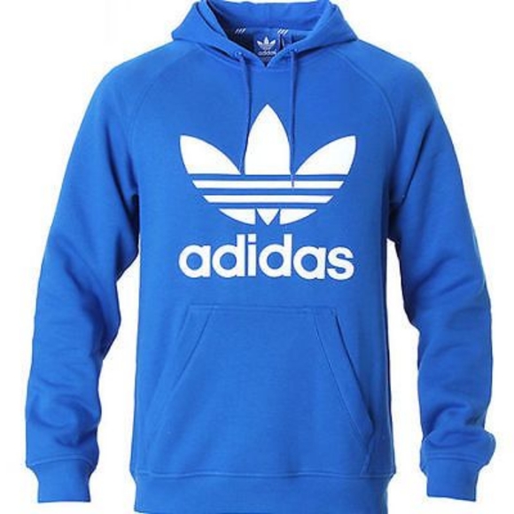 Blue Adidas Hoodie - Picture 2 of 2